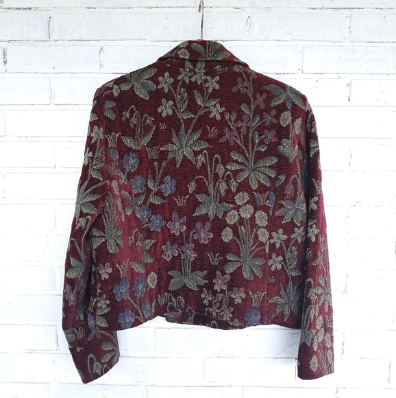 Vintage Painted Pony Tapestry Jacket size Medium - Picture 4 of 7